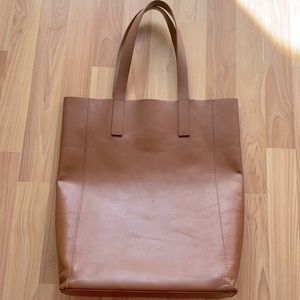 Everlane Market Magazine Tote Cognac